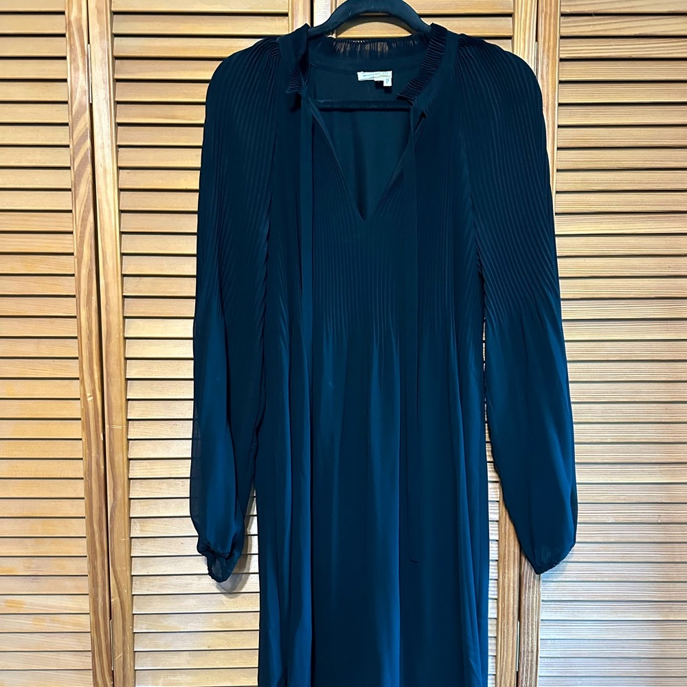 Meadow Rue Black Chiffon Dress